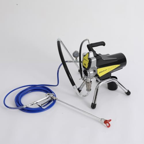 KiwiHood Pulverizador de pintura portátil de alta presión Airless con barra de extensión, pistola pulverizadora y presión de 3300 psi para paredes, muebles, aplicaciones interiores y exteriores