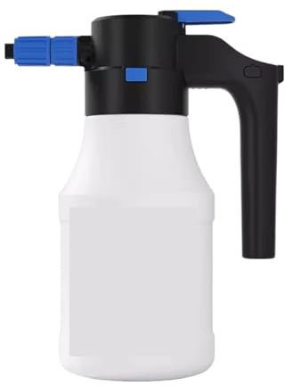 Pulvérisateur électrique, Accessoires de lava de voiture pulvérisateur de mousse électrique 1,5 l, Lance d'arrosa de lava de voiture mousse pneumatique électrique spéciale for la mousse(Single)