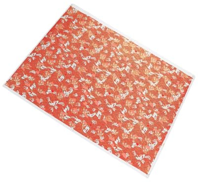 Selbstgemacht Blatt Papier aus 1 Rot Verpackungspapier