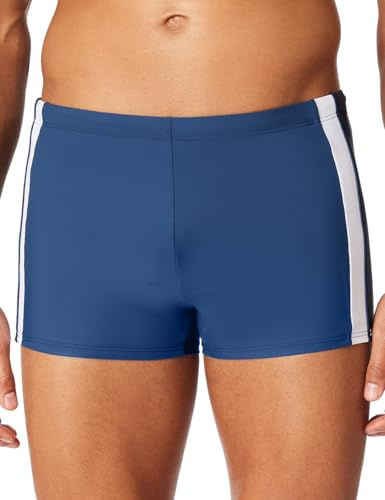 Schiesser Herren Schiesser Herren Badehose Slip mit Schlüsseltasche Single Jersey - Aqua Badehose