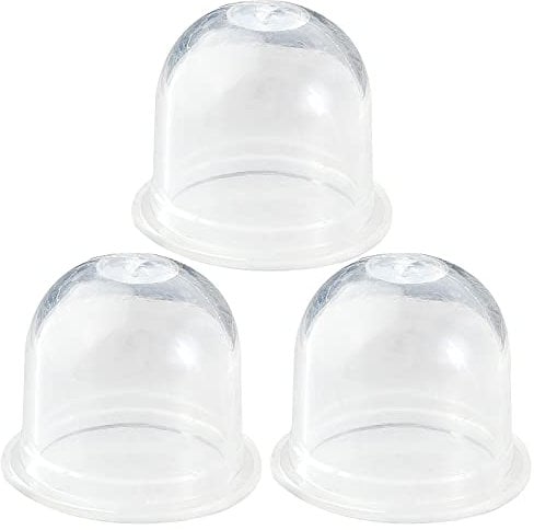 YOFMOO Primer Bulb Compatible with Chainsaw Trimmers Brushcutter Blower Homelite Echo Ryobi Poulan McCulloch Zama C1Q C1U C1M Series Carburetor 0057004 0058001 12538108660 Pack of 3