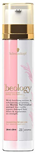Schwarzkopf beology Bi-Serum Repairing Deep Sea Extract Inhalt: 56ml Hair repairing bi-serum für schönes gepflegtes Haar.