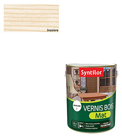 Syntilor - Vernis Bois Incolore Mat 2,5L
