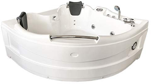 VASCA IDROMASSAGGIO CROMOTERAPIA Mod. GINEVRA 150 x 150 cm SPA VASCA DA BAGNO