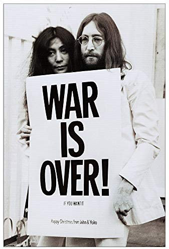 Artopweb TW21921 John Lennon (War Is Over) Dekorative Paneele, Multifarbiert, 60x90 Cm