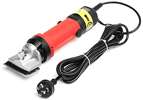 Tosatrice per Cavalli Professionale, 500W & 6 Velocità Tosatrici Cavallo Senza Fili, Elettrico Tagliacapelli Tosatrice per Equini Bovini Maiale Mucca, Cura del Cavallo