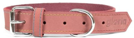 GLORIA Collier en Cuir Nubuck