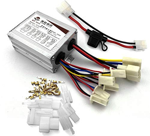 L-faster 500W Controller für gebürsteten Gleichstrommotor Yiyun Brush Controller 500W mit Sicherungsblock und (24V)