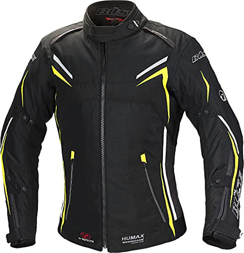 Büse Mugello Damen Motorrad Textiljacke, neon-gelb, 42