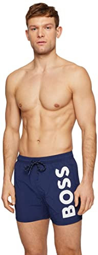 BOSS Herren Badehose Octopus, Navy 413, XL