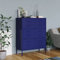 Aktenschrank Industriell Schubladenschrank Büroschrank Werkzeugschrank Metallschrank Stahlschrank Lagerschrank Materialschrank Schrank 80x35x101,5 cm Marineblau