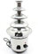 Acesunny Fuente de chocolate (4 pisos, 220 V, 170 W, acero inoxidable, fuente de chocolate)