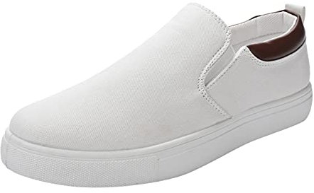 NOAGENJT scarpe da ginnastica da uomo sportiva scarpe uomo scarpe uomo estive tela stivali uomo cowboy sneaker donna bianco pelle 44 15.99