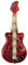 Gitarre Musik Guitar Music Weihnachtsbaumkugel Glas Christbaumschmuck Weihnacht