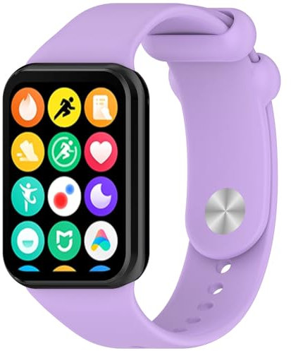 FYISWHO Replacement Band Silicone for Redmi Watch 5/Redmi Watch 4, Bracelet Sport Watch Strap for Xiaomi Smart Band 9 Pro/Smart Band 8 Pro