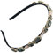 scicent Haarschmuck Damen Retro Stirnband für Mädchen Modische Dünne Haarband Vintage Haarreif für Frauen Elegant Haarreifen Mode Haar Accessoires für Hochzeit - 27305