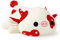 shownicer Plüschtier Kuh Kuscheltier Kleine Stofftiere Kawaii Kuh Plüsch Kissen Spielzeug Plüsch Kleines Geschenk für Kinder Mädchen 3+ Jahre (Rot, 23cm)