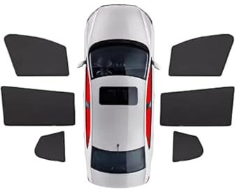 Parasol de Ventana Lateral de Coche, para Kia Niro SUV 2022-2024 Parasol de protección UV Ventana Delantera y Trasera,6PC