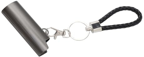 Tragbare Feuerzeugabdeckung Als Schlüsselanhänger, Feuerzeughalter aus Aluminiumlegierung, Feuerzeugabdeckung, Schlüsselanhänger mit Schnallenclip, Geschenke für Männer, Jungen,