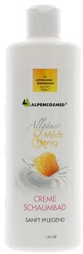 ALPENCOSMED® Allgäuer Milch & Honig Creme Schaumbad, 500 ml