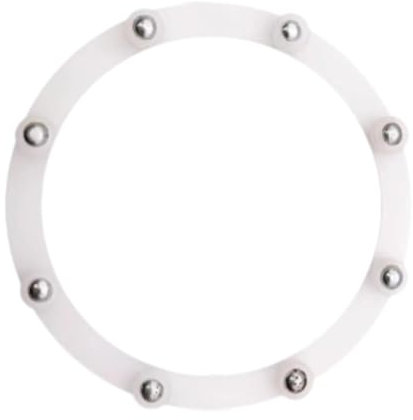 LOVIVER 10 Pieces Rotating Turntable Bearing Table Turntable with Ball Bearings Heavy Duty Swivel Plate for Bar Stool Seat Workbench, 98 mm