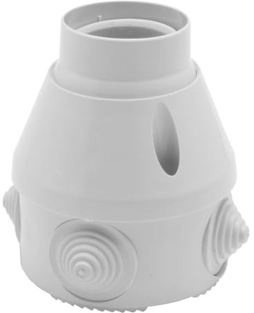 E27 wasserdichte Lampenfassung mit Sockel, ideal für den Außenbereich, feuchtigkeitsbeständig und einfache Installation für effiziente Beleuchtung.