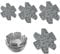 16PCS Pot Pan Protectors, Pot and Pan Protectors 4 Different Sizes Pan Separators Pads Anti-Scratch, Pan Separators & Pan Protectors for Stacking Cookware in Kitchen Cupboard