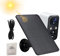 Solar Panel for Ring Doorbell - 3W 5V Solar Charger, Waterproof Outdoor Solar Panel | 360° Bracket, 1.2m Cable, Solid Charger for Security Cameras and Mobile Phones