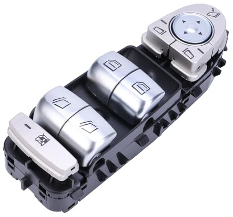 Interruptor de elevalunas eléctrico compatible con Marco Polo Camper 2015-2025 para Mercedes-Benz V-Class W447 interruptores para elevalunas eléctrico sustituye 4475450413 4479054303 A4475450413