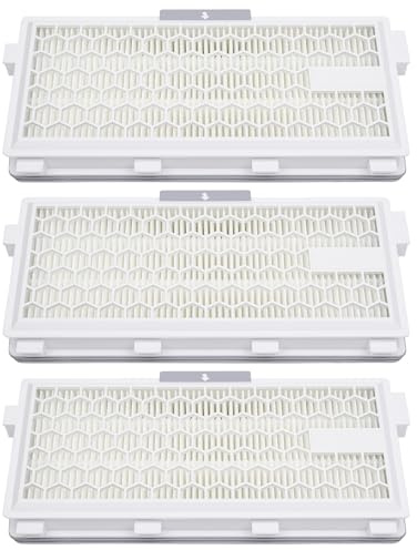 3 Stück HEPA Airclean Plus 50 Filters Kompatibel mit Miele Compact C1/C2 | Complete C2/C3, Guard S1/L1/M1 - Staubsauger Filter für S4000, S5000, S6000 & S8000 Serie
