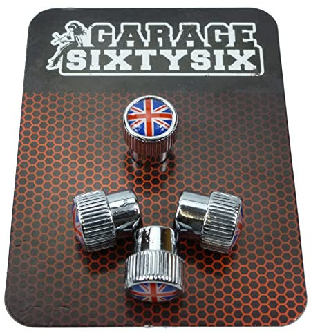 Garage-SixtySix 4 Ventilkappen Modell Chicago Motiv: UK