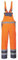 Portwest, S488ONR4XL, Salopette da lavoro a contrasto, non foderata, colore arancione/blu navy, taglia 4XL