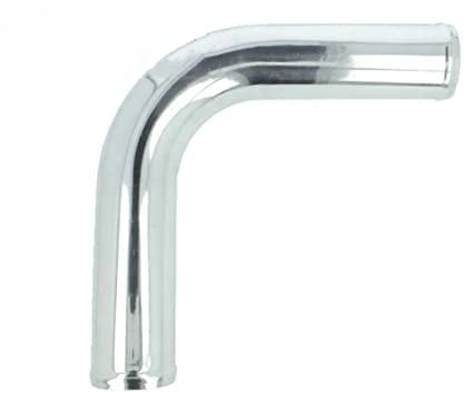 90 Grad Alu Bogen AD 54mm Aluminium Rohrbogen poliert Alurohr Rohrleitung