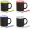 Deliex Lote 25 Tazas Pizarra Cerámica Colores Variados con Tiza, Regalos para cumpleaños infantiles, detalles para Niños en Bodas, Bautizos y Comuniones (25 ud)