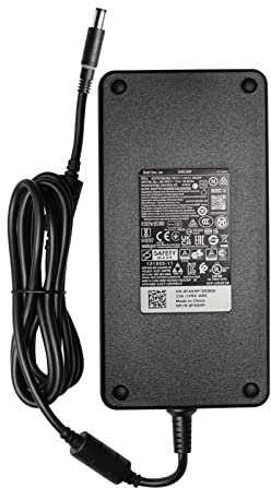 DELL Genuine New PRECISION 17 7720, ALIENWARE M17X M18X PA-9E PA9E 240W Laptop Notebook Adapter Charger Power Supply Compatible DP/N: J211H, FWCRC, 3KWGY Adaptor PSU + Power Cord
