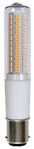 NCC-Licht LED Leuchtmittel Röhre T18 8W=65W B15d klar echte 840lm warmweiß 3000K 360° dimmbar