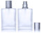 2 Pack 50ml/1.69 Oz 100ml/3.38 Oz Frosted Empty Glass Bottle Perfume Atomizer Refillable Fine Mist Spray Empty Perfume Bottles 4 Free kinds of perfume dispenser (2 Pack 50ml/1.69 Oz Frosted Bottles)