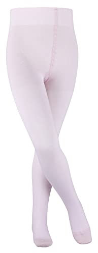 FALKE Family K TI coton unis 1 paire, Collants Mixte enfant, Rose (Powder Rose 8900) nouveau - écologique, 98-104