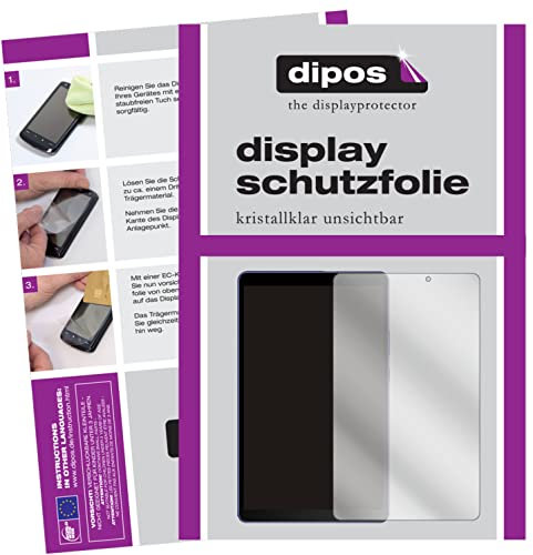 dipos I 2X Schutzfolie klar kompatibel mit Honor Tablet X7 8 Zoll Folie Displayschutzfolie