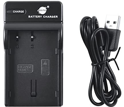 DSTE NEW D-BC90 USB Camera Battery Charger Compatible for Pentax D-LI90 LI90 K-7 K-7D K-5 645D K5IIS K52 K5II K01
