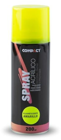 PINTURA SPRAY 200ml. FLUOR.AMARILLO