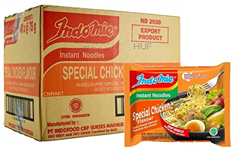 Indomie Special Chicken Flavour Instant Noodles Halal 75g (Pack of 40) by CNMART