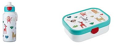 Mepal – Trinkflasche Pop-up Campus – Wasserflasche & 7440065373, Kunststoff, 700 milliliters, Türkis