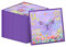 XJLANTTE Lot de 100 serviettes de table en forme de papillon pour mariage, printemps, anniversaire, 33 x 33 cm, violet