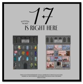 Dreamus SEVENTEEN 17 IS RIGHT HERE Best Album 2 Ver Set (via DHL Express), PLD0380