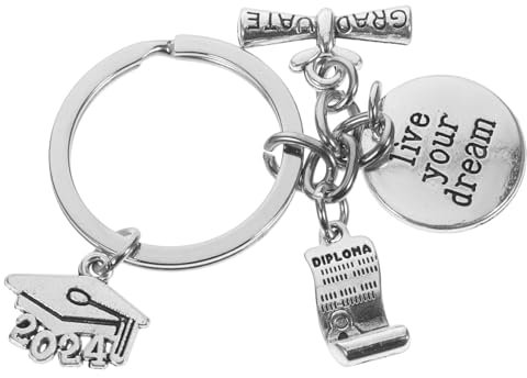 SAFIGLE Abschluss Schlüsselanhänger Schlüsselanhänger Dekor Absolventen Geschenk Schlüsselanhänger Abschluss Geschenk Schlüsselanhänger Tasche Hängende Verzierung