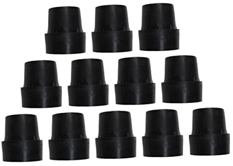 FOYTOKI 12stücke Gummi Trampolin Bein Abdeckungen Professioneller Ersatz rutschfeste Trampolin Teile Outdoor Zubehör Stumme Trampolinbeinabdeckung Trampolinstangenkappen