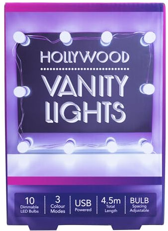 Fizz Creations Vanity Lights für Spiegel - Hollywood Schminklicht