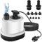 EXLECO Mini Pompe à Eau Ultra Silencieuse Pompe pour Aquarium Pompe Submersible Max.1500L/H 25W 220-240V Pomp Bassin Exterieur Pomp Fontaine avec 1,6M Câble 3 Buses Pomp Vide Cave pour Jardin Étang