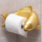 TRIVIDHA Toilet Paper Holder Wall-Mounted Toilet Roll Holder Tissue Creative Resin Fish Toilet Paper Towel Shlef Cute Animal Household Toilet Paper Distributor Bathroom Accesories Washroom